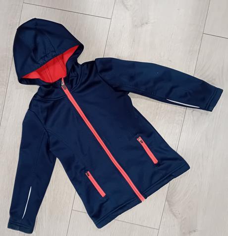 Dievčenská softšélová bundička, crivit,110