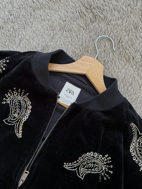 Zara bombera evening edition, zara,xl