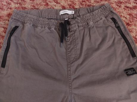 Chlapčenské sivé nohavice, name it,158