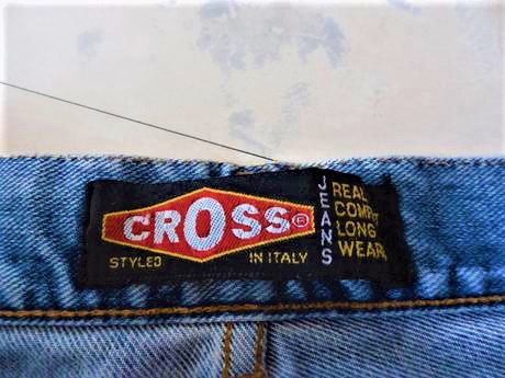 Klasické baggy rifle s vyšším pásom 36/34, 36