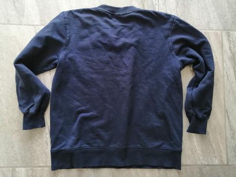 Tmavomodrá mikina v140/146, 140