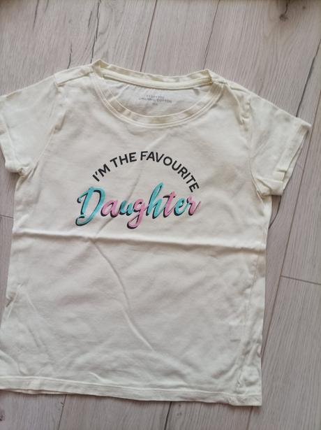 Dievčenské tričká 116/122 22kusov, reserved,116