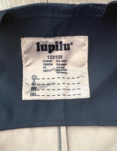 Nepremokavé nohavice do dažďa 122/128, lupilu,128