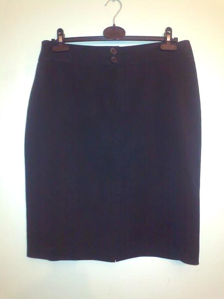 Čierna puzdrová sukňa, new look,40