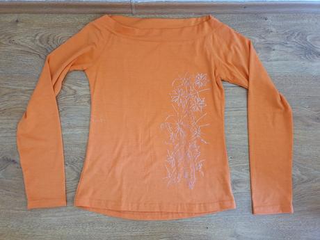 Tričko s veľkým výstrihom, m