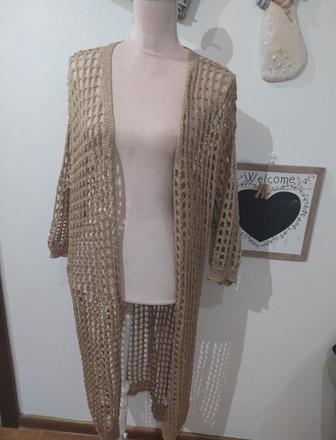 Dierovaný kardigán, m / s