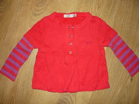 Tričká s dlhým rukávom -80, george,80