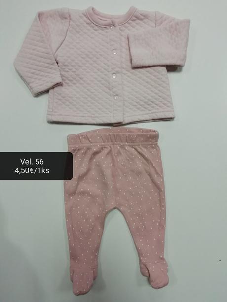 Ružová mikina kabátik, 56