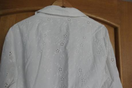 Zara nadherne madeirove vysivane letne s opaskom, zara,xxl