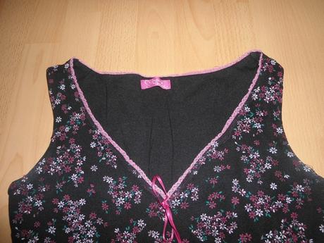 Cierno-ruzove tricko, xs