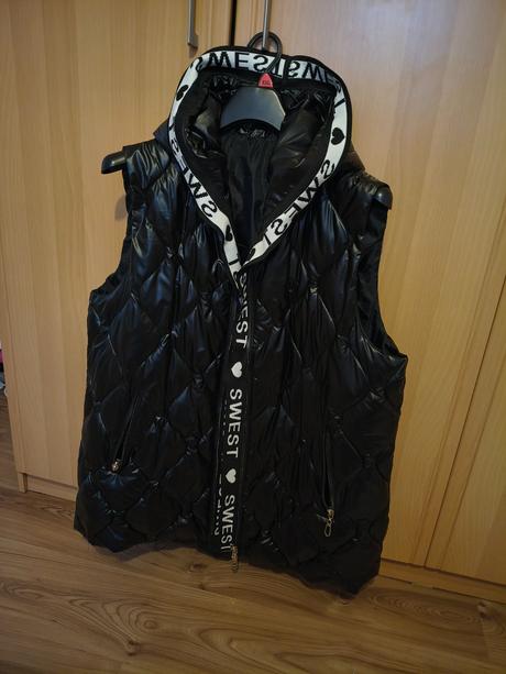 Predám novú vestu čiernu, xxl