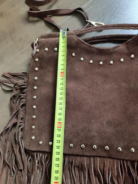 Dámska kožená kabelka genuine leather, 