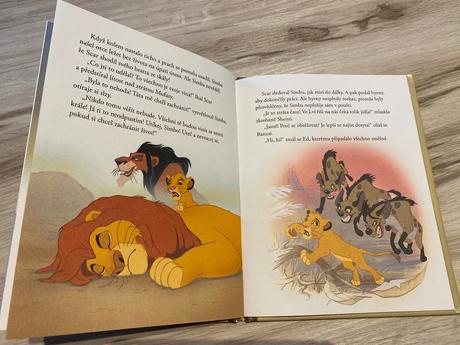 Leví kráľ lví král disney rozprávka zlatá sbírka,