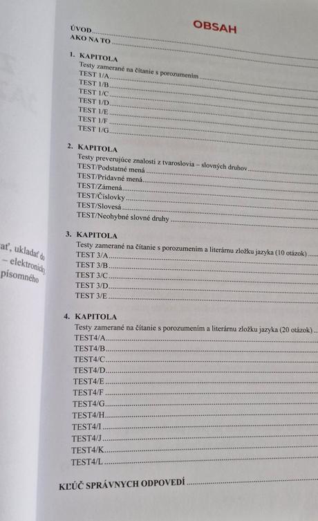 Príprava na strednú školu zo slovenčiny,