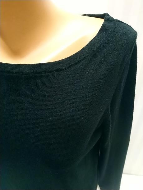 Dámsky tenký čierny pulóver, s.oliver l/xl, s.oliver,l