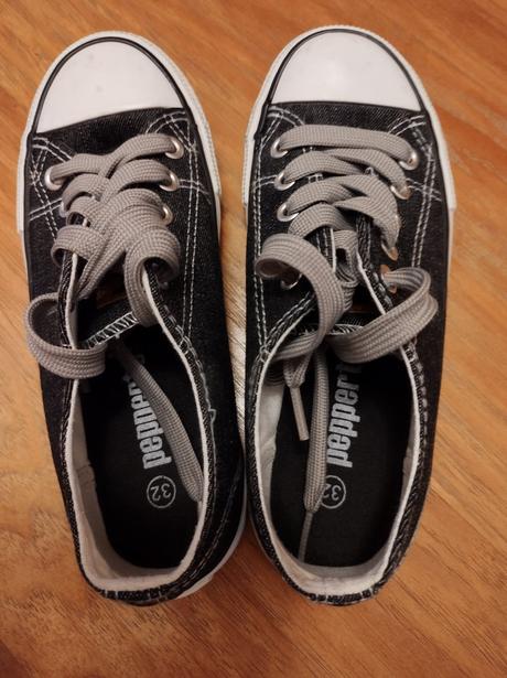 Tenisky plátenky, pepperts,32