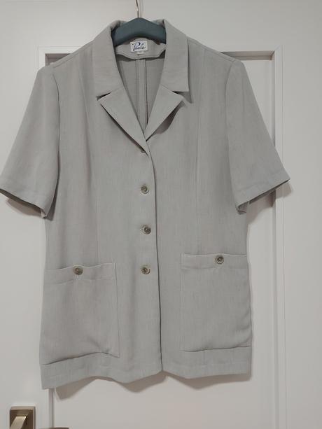 Dámska blúzka (kabátik) svetlosivá č.40, 40