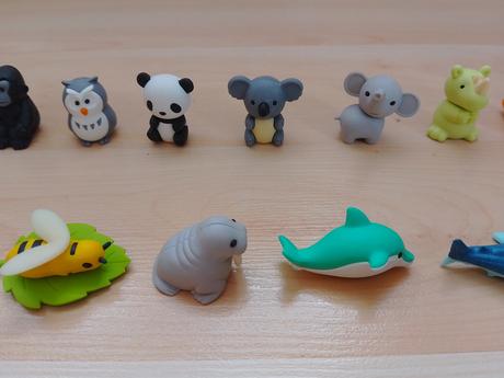 Veľká sada gumených zvieratiek, 