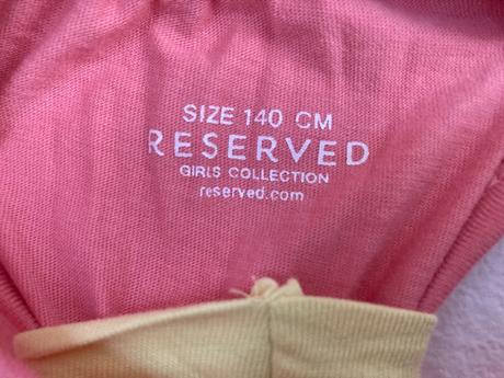 Ružové šaty, reserved,140