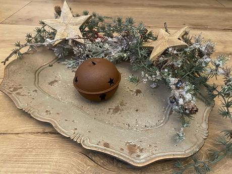 Kovová roľnička v hrdzavom odtieni, 