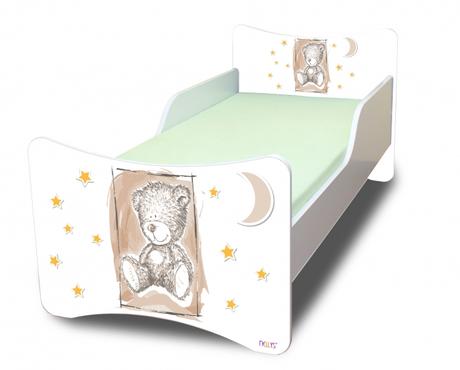 Detská posteľ sweet teddy 160x80, šírka (cm): 80,dĺžka (cm): 160
