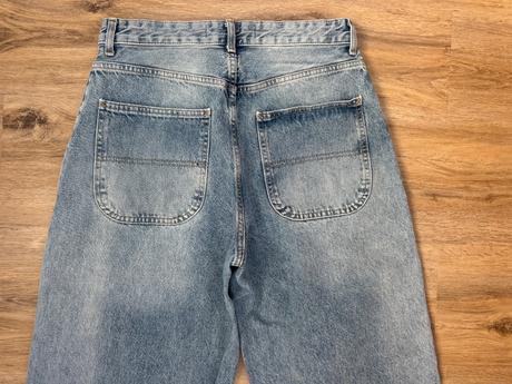 Baggy jeans pas 40 dlzka 102, bershka,38