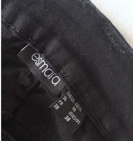 Esmara čierne nohavice vel.36/s, esmara,s