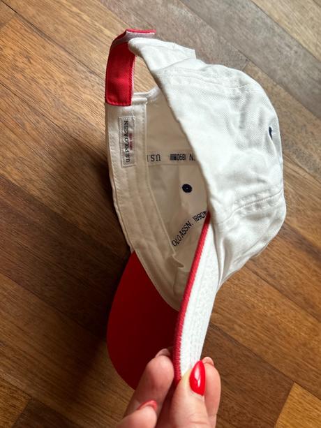 Detská biela šiltovka u.s. polo assn., u.s. polo assn.