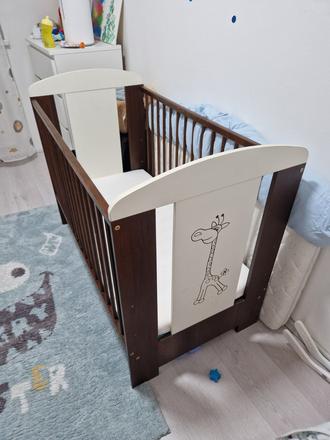 Detská postieľka, šírka (cm): 60,dĺžka (cm): 120