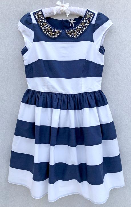 Šaty so šperkovaným golierom, next,152