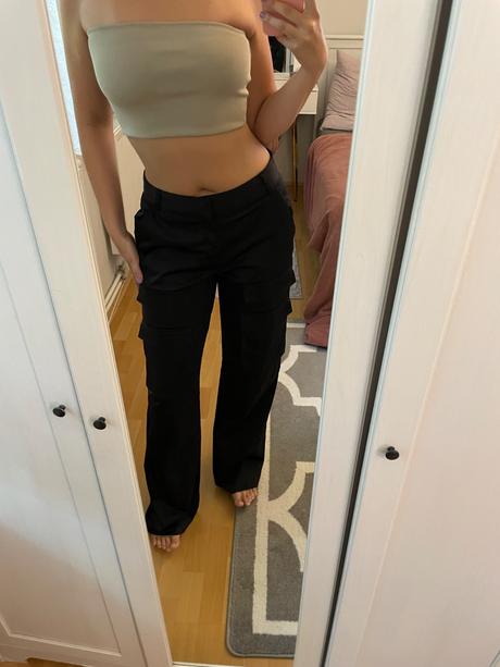 Satenove nohavice, zara,l