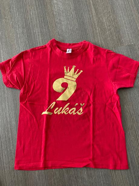 Narodeninové tričko lukáš 9, 134