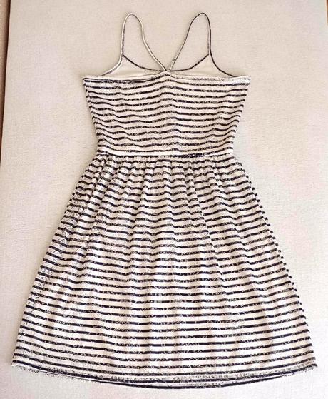 Pruhované šaty, h&m,164