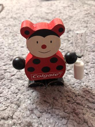 Stojan + stopky na umývanie zubov, 