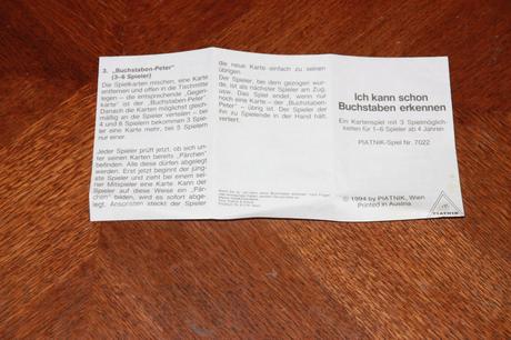 Hra ich kann schon buchstaben - od 4 rokov,