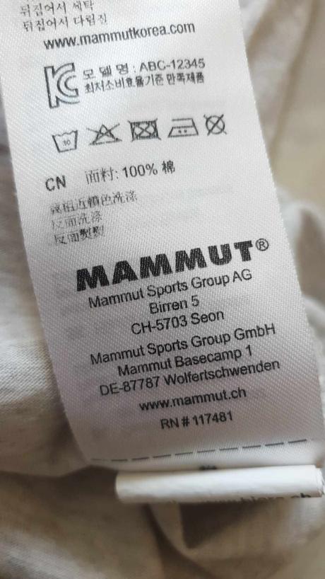 Krásne tričko pánske, zn. mammut , velkost xxl, mammut,xxl