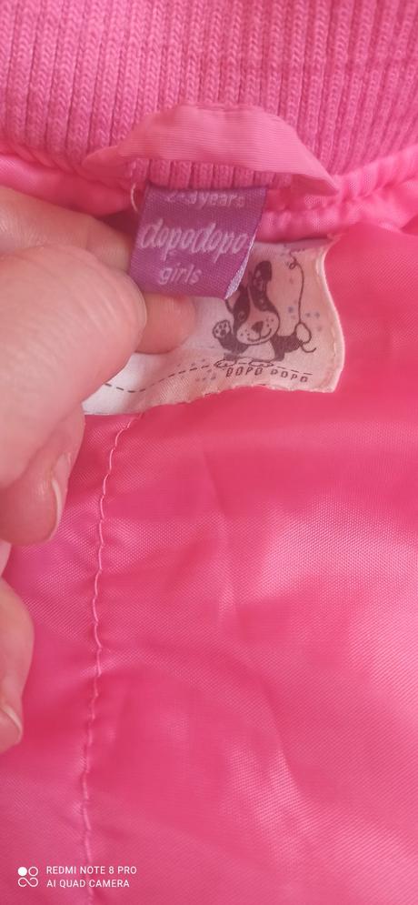 Bomber bunda ružová 2-3r, takko,98