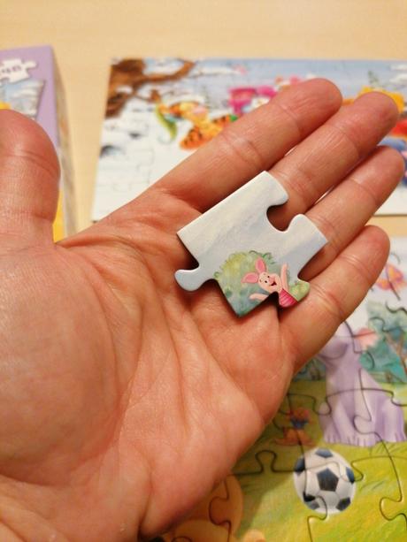 Malo hrane puzzle pooh, 