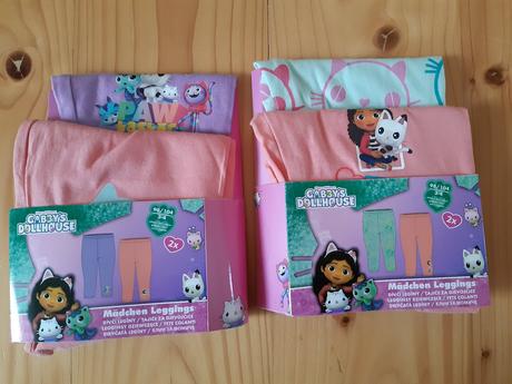 Trištvrťové legíny gabby's dollhouse 2 ks v balení, kuniboo,98