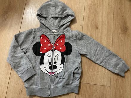 Mikina minnie zn.h&m (veľ.110/116), h&m,116