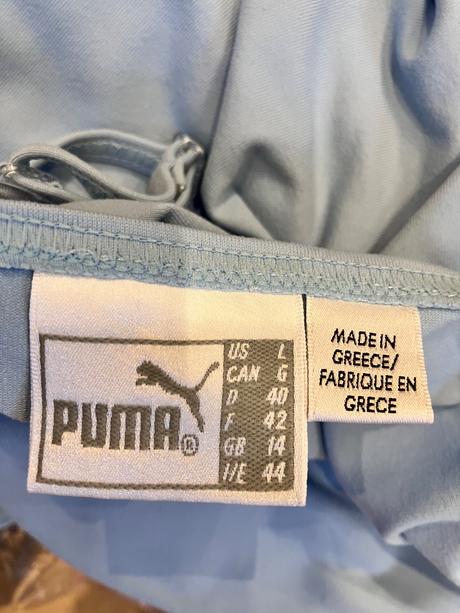 Dámsky modrý top puma, puma,l
