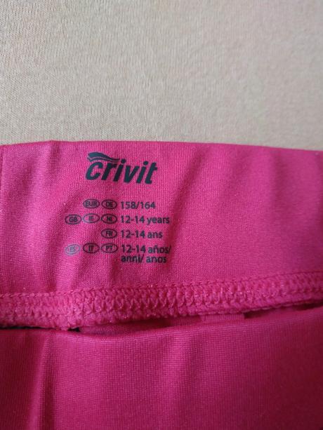 Ružové legíny- nenosené, 158