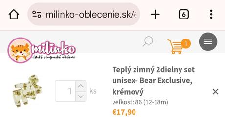 Teplá súprava 86, 86