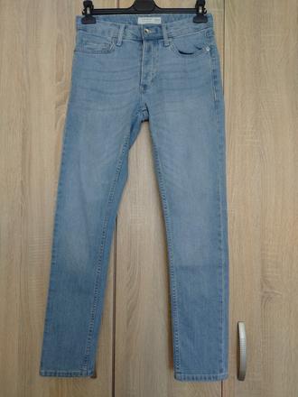 Svetlomodré skinny, s