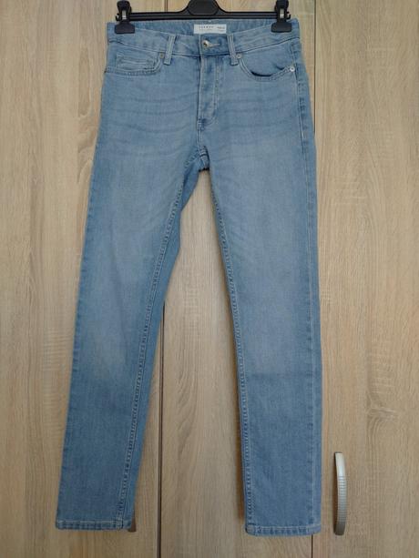 Svetlomodré skinny, s