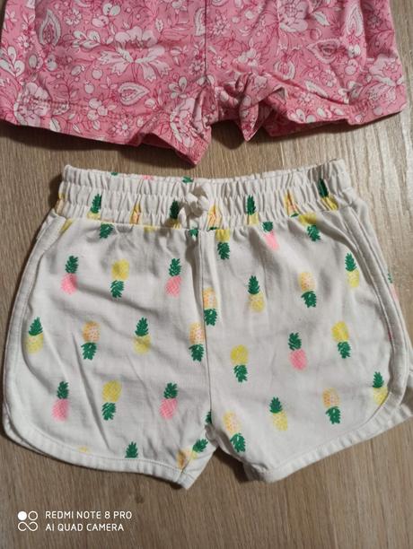 Dievčenské kraťasy 6-9 mesiacov, f&f,74