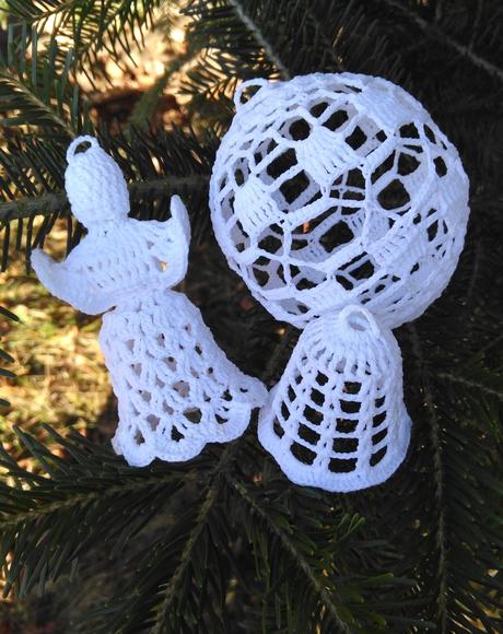 Háčkované vianočné ozdoby, 