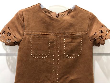 Semišové šaty, mayoral,110