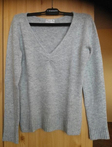 Pulóver basic one s angorou, s