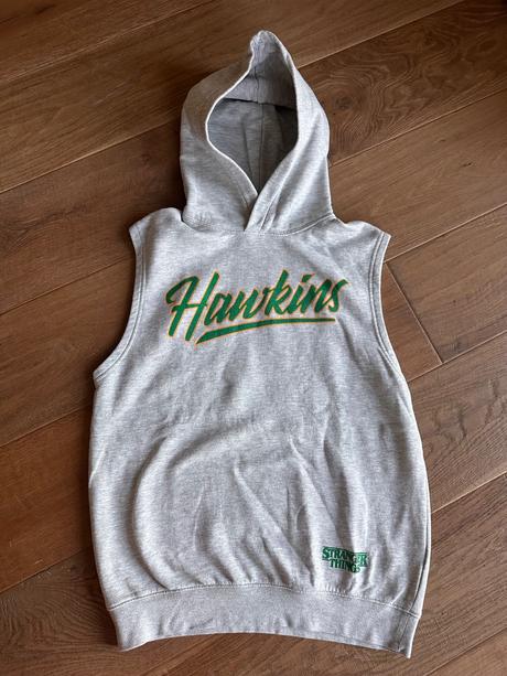 Mikina bez rukávov howkins stranger things 158/164, h&m,158